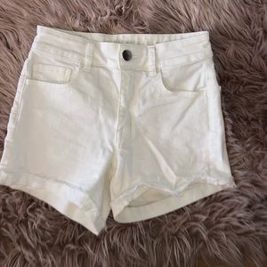 White shorts